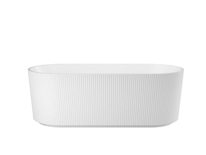 Cleo 1500mm Freestanding Bath - Matte White