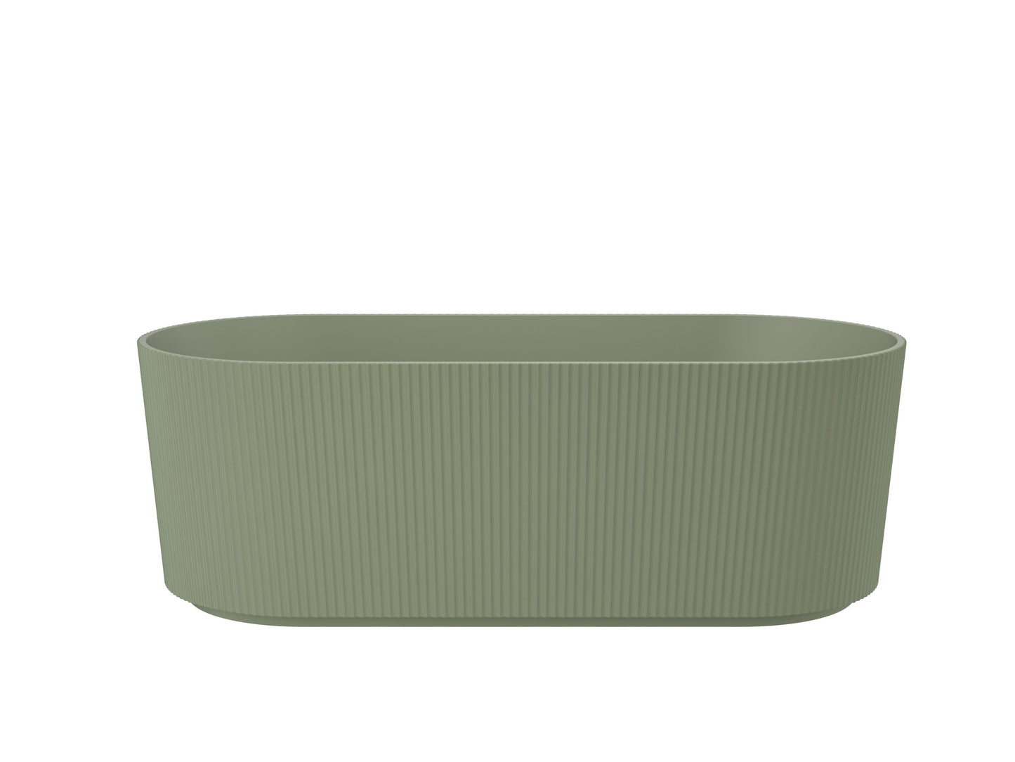 Cleo 1700mm Freestanding Bath - Sage Green