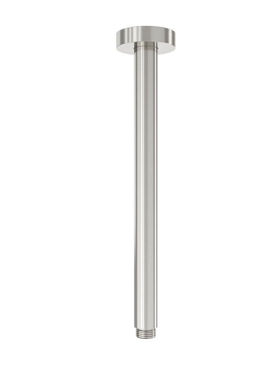 Corsica 300mm Round Ceiling Arm - Brushed Nickel