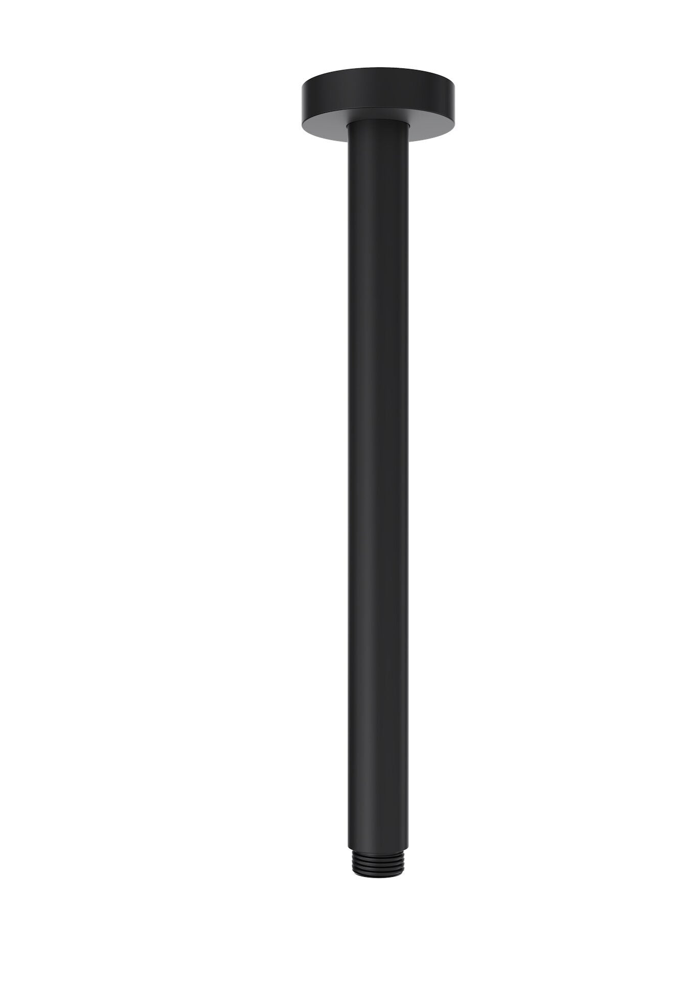 Corsica 300mm Round Ceiling Arm - Matte Black