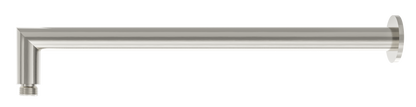 Corsica 400mm Round Wall Shower Arm - Brushed Nickel