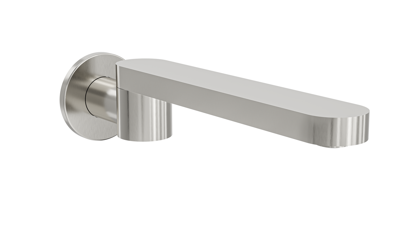 Corsica S2 Swivel Wall Bath Spout - Brushed Nickel