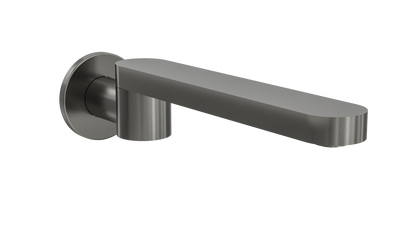Corsica S2 Swivel Wall Bath Spout - Gunmetal