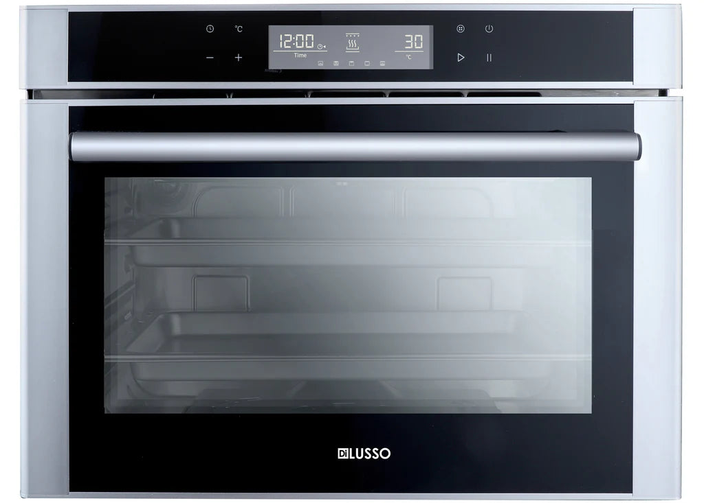 28L Silver Freestanding Combi Steam Oven - Steam, Grill, Bake, Top reservoir