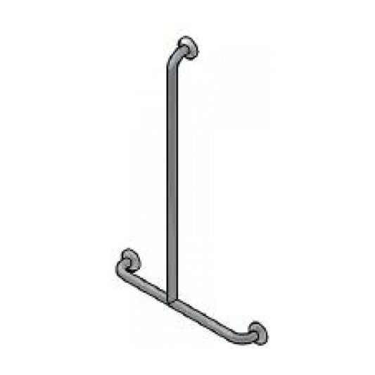 832-1432 Centre Grab Rail 32mm Shower Grab Rail - 660mm x 1100mm