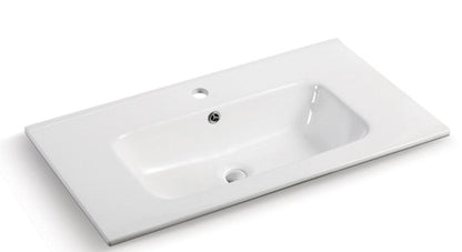 600mm Olivia Ceramic Top - Gloss White