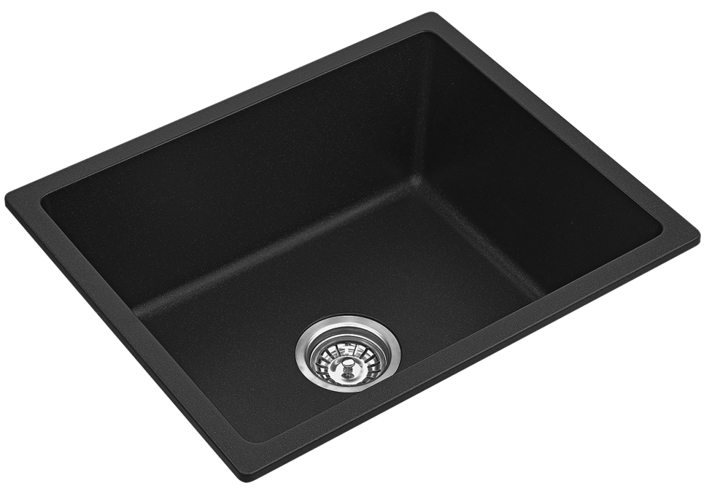 Fomos Sink - 550 x 450mm - Black