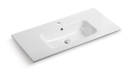 600mm Olivia Ceramic Top - Gloss White