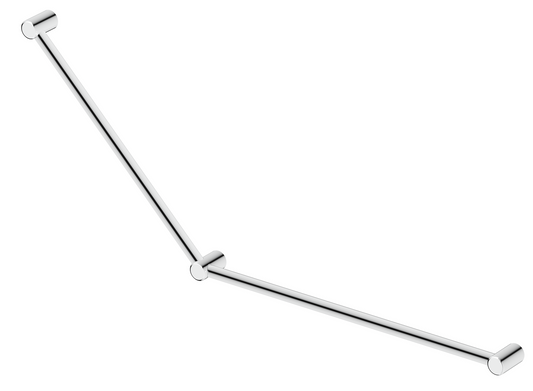 DDA 750x900mm - 45 Degree Grab Rail - Chrome