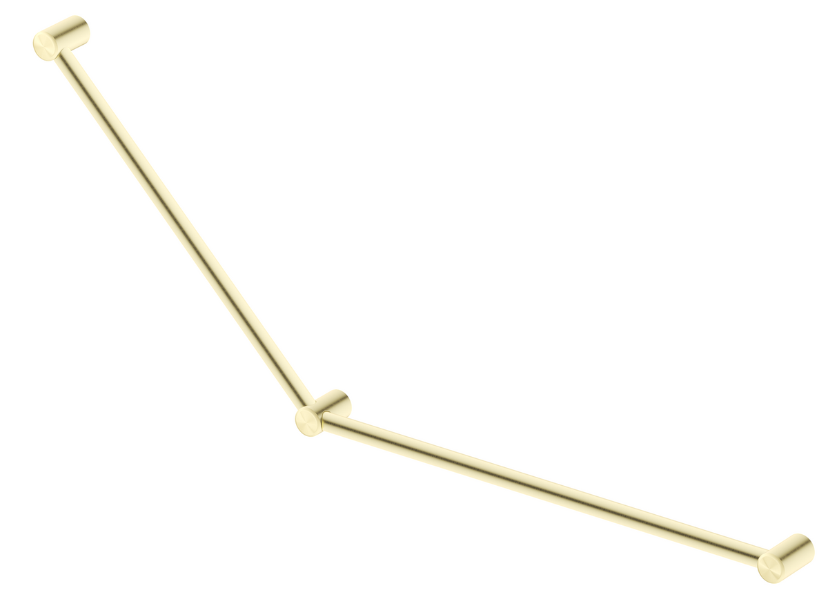DDA 750x900mm - 45 Degree Grab Rail - French Gold