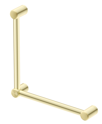 DDA 450x450mm - 90 Degree Grab Rail - French Gold