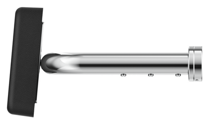 DDA Backrest - Black Cushion - Chrome (BOM)