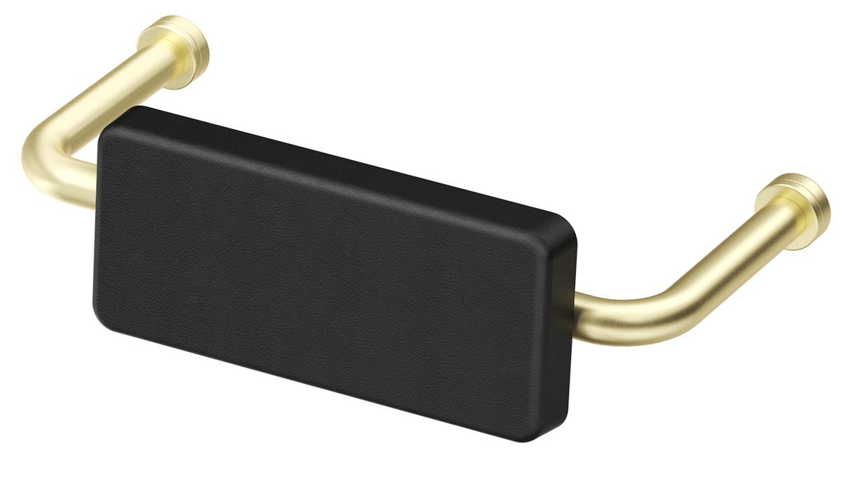 DDA Backrest - Black Cushion - French Gold (BOM)