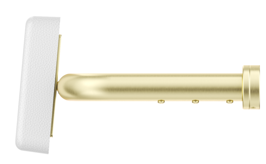 DDA Backrest - White Cushion - French Gold (BOM)