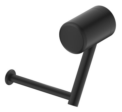 Mica Care - Heavy Duty Toilet Roll Holder - Black