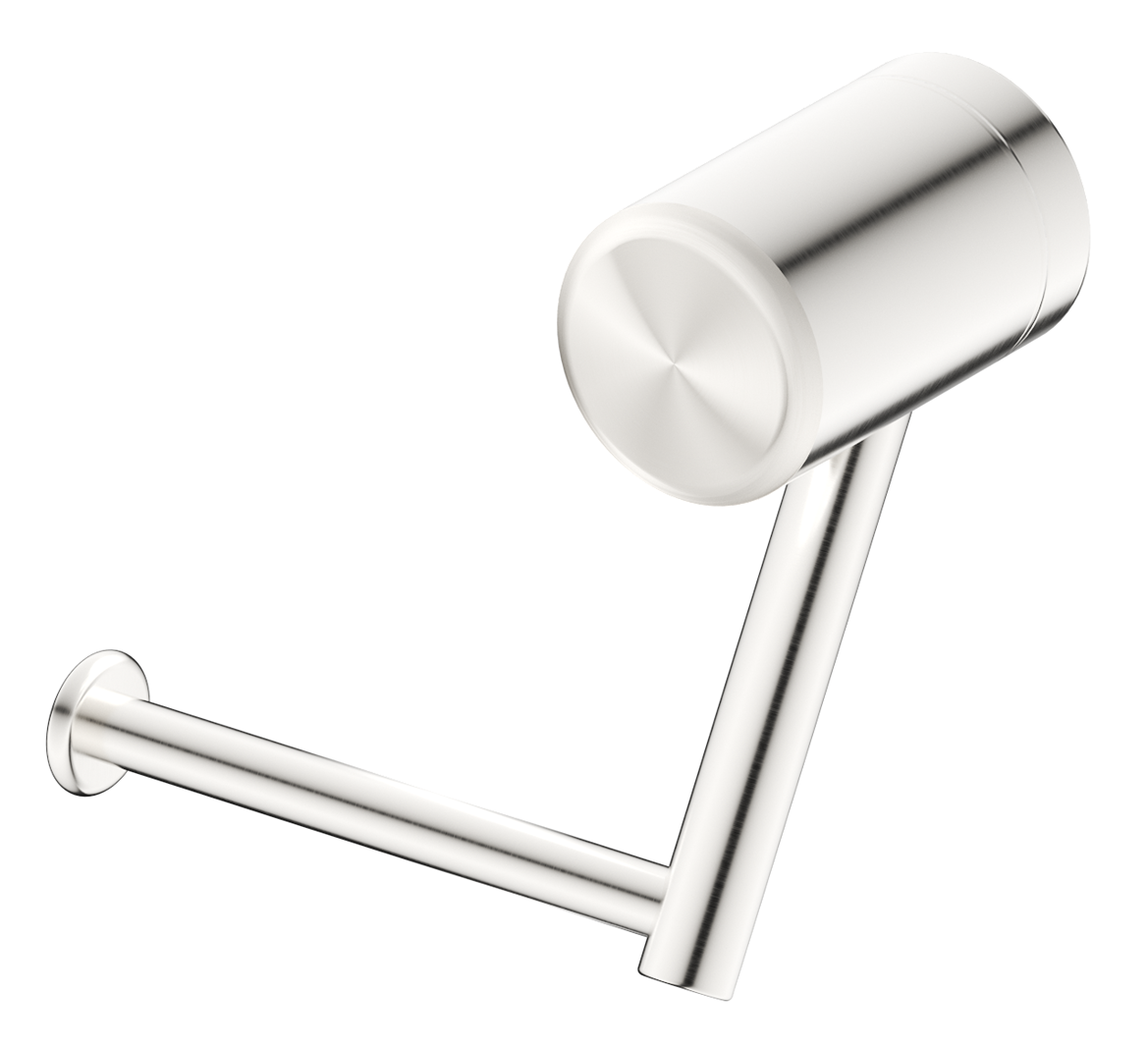 Mica Care - Heavy Duty Toilet Roll Holder - Brushed Nickel