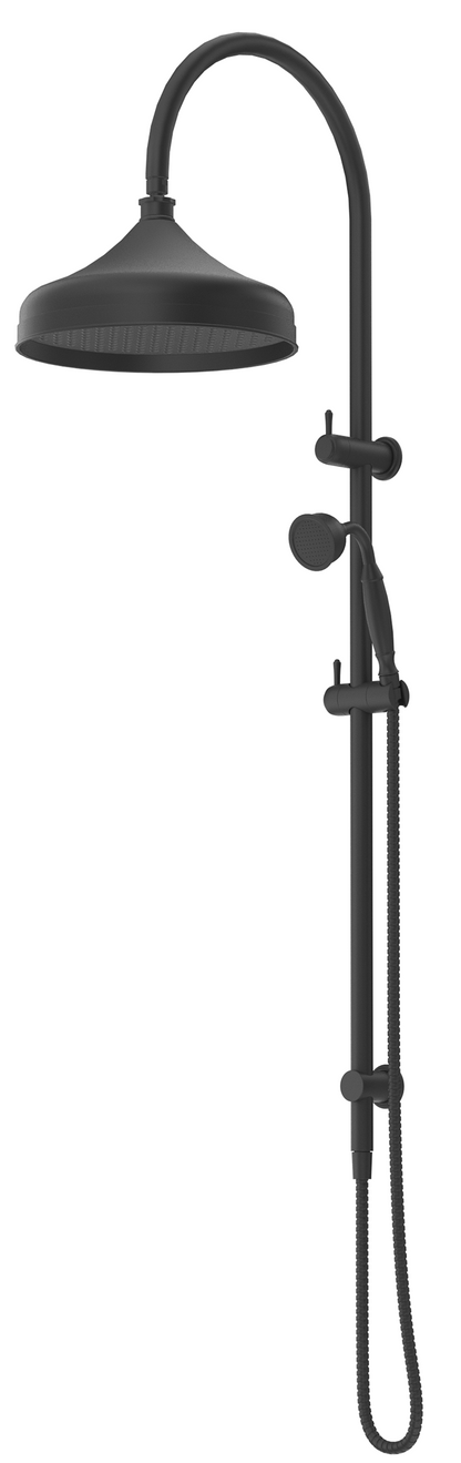 Mica Heritage Dual Shower - Black