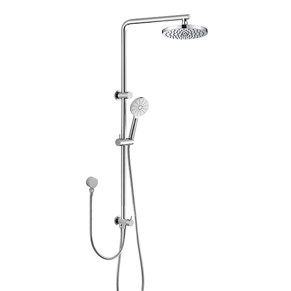 Mica Dual Shower Rail - RetroFit - Chrome
