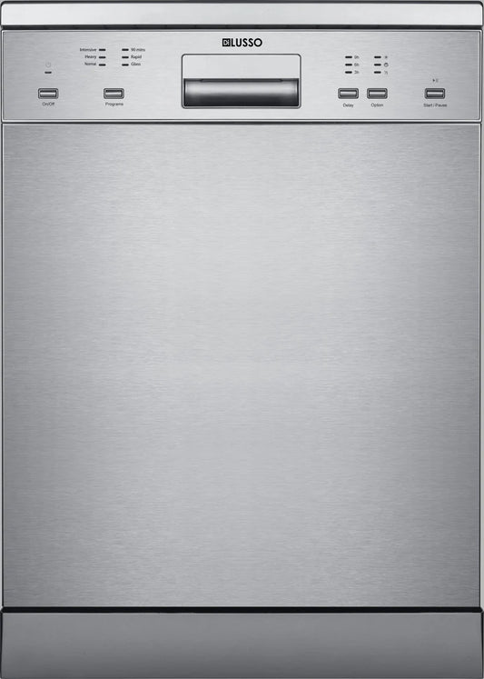 600mm SS Electronic Dishwasher - 12 settings, 4.5 star WELS, 3 star energy