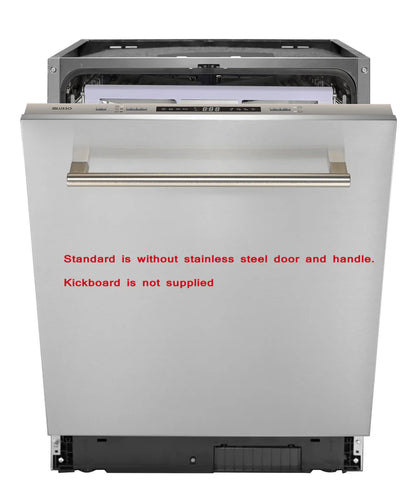 600mm Fully Integrated Dishwasher - 14 place settings, turbo drying, without decorative door, 4.5 star WELS, 3.5 star energy rating