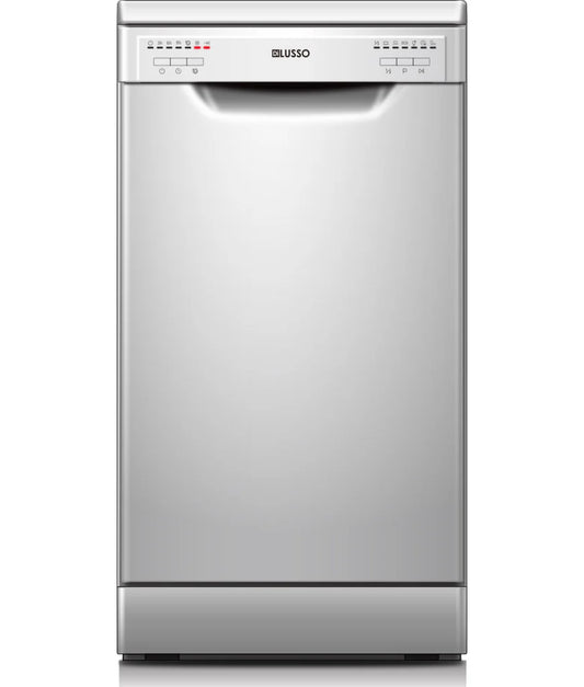 450mm SS Freestanding Dishwasher - 9 settings, 3 star WELS & energy