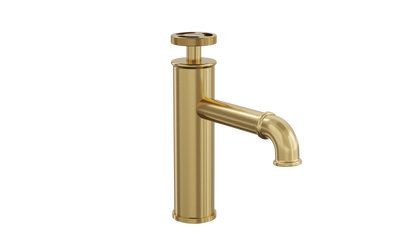 Dynamik Basin Mixer - Brushed Brass