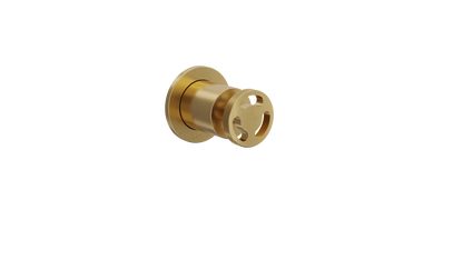 Dynamik Wall Mixer - Brushed Brass