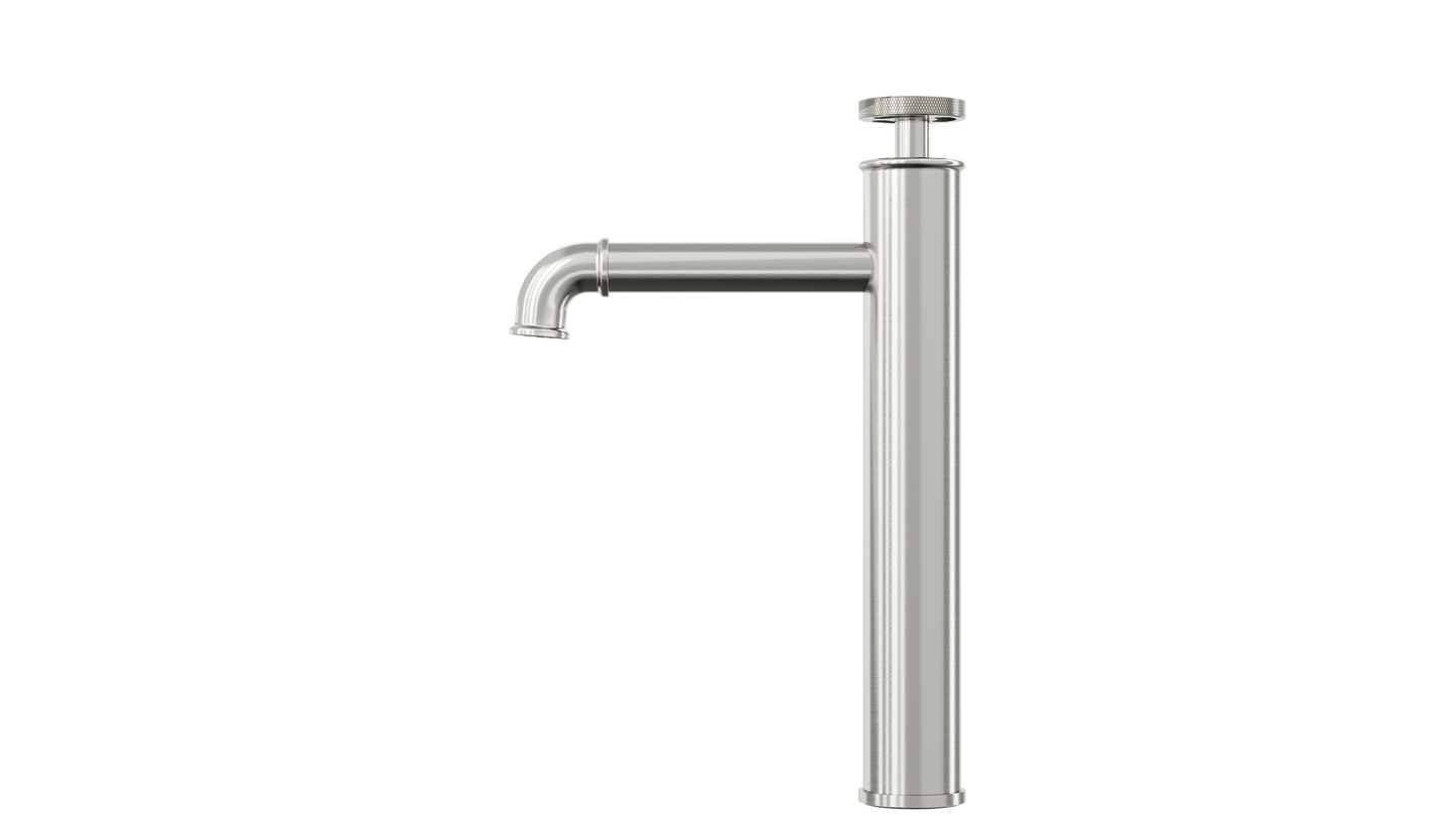Dynamik Tall Basin Mixer - Brushed Nickel