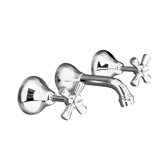 Design Bath Set Window Faced Package - Full Chrome