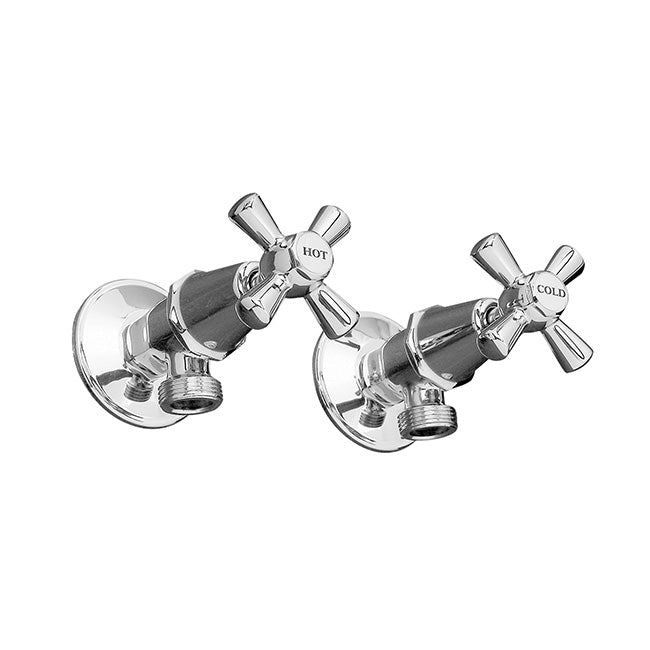 Design Washing Machine Cocks Window Faced Package - Full Chrome