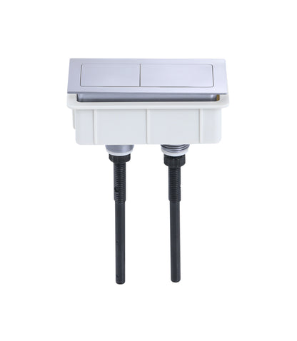Elvera Rimless Back-to-Wall Toilet Suite - Gloss White