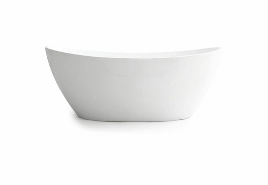 1500mm Freestanding Bathtub - Gloss White