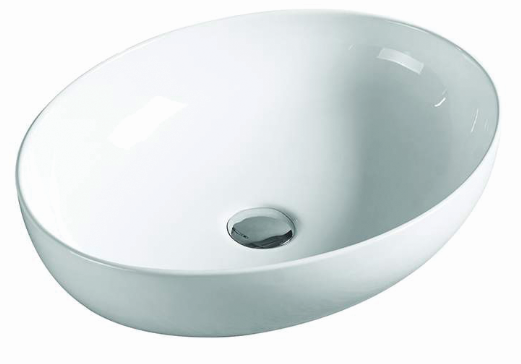 505mmx395mm  Above Counter Basin - Gloss White
