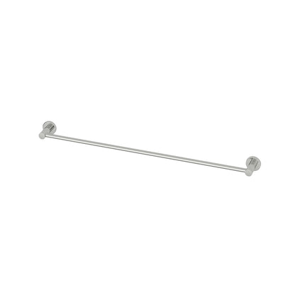 Elle Elite Single Towel Rail - Brushed Nickel