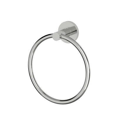 Elle Elite Towel Ring - Brushed Nickel