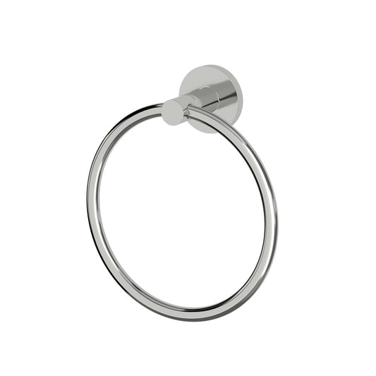 Elle Elite Towel Ring - Brushed Nickel
