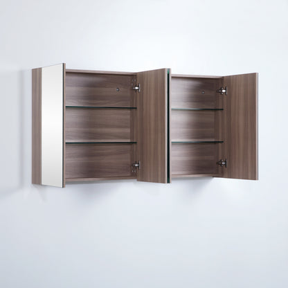 1500mmx750mm Evie Shaving Cabinet - Oak