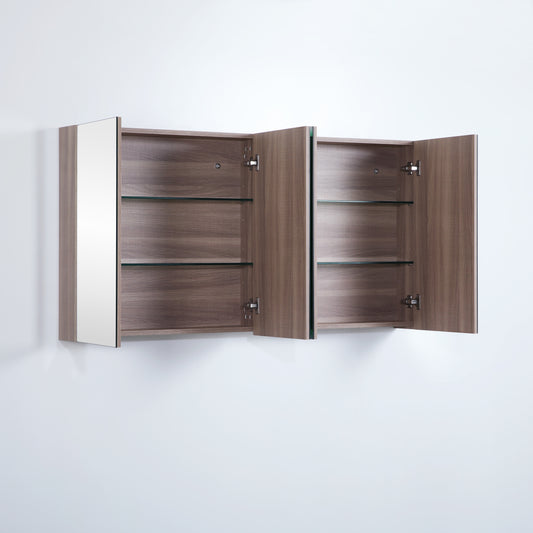 1500mmx750mm Evie Shaving Cabinet - Oak