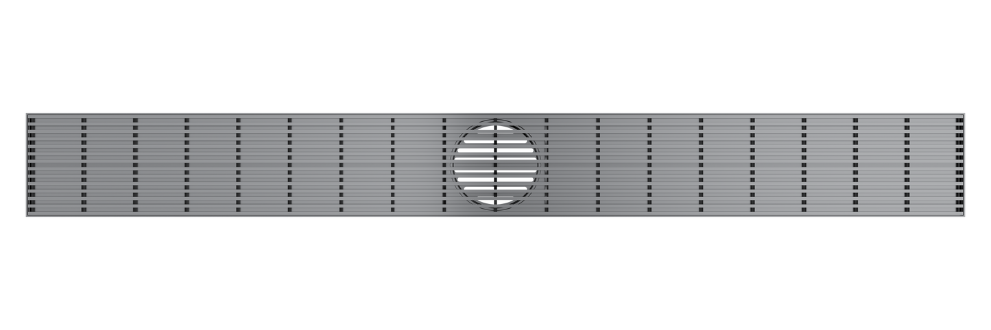 Ezyflow 1000mm Heelguard Linear Waste DN89 - Gunmetal