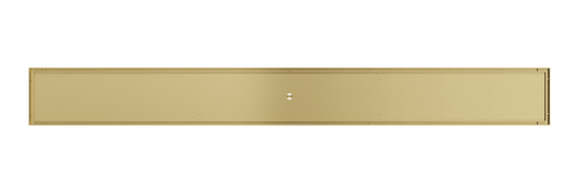 Ezyflow 1000mm Tile Insert Linear Waste DN89 - Brushed Brass