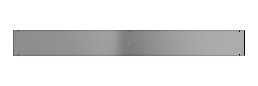 Ezyflow 1000mm Tile Insert Linear Waste DN89 - Gunmetal