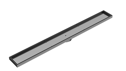 Ezyflow 1000mm Tile Insert Linear Waste DN89 - Gunmetal