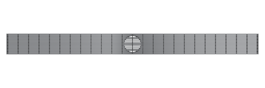 Ezyflow 1200mm Heelguard Linear Waste DN89 - Gunmetal