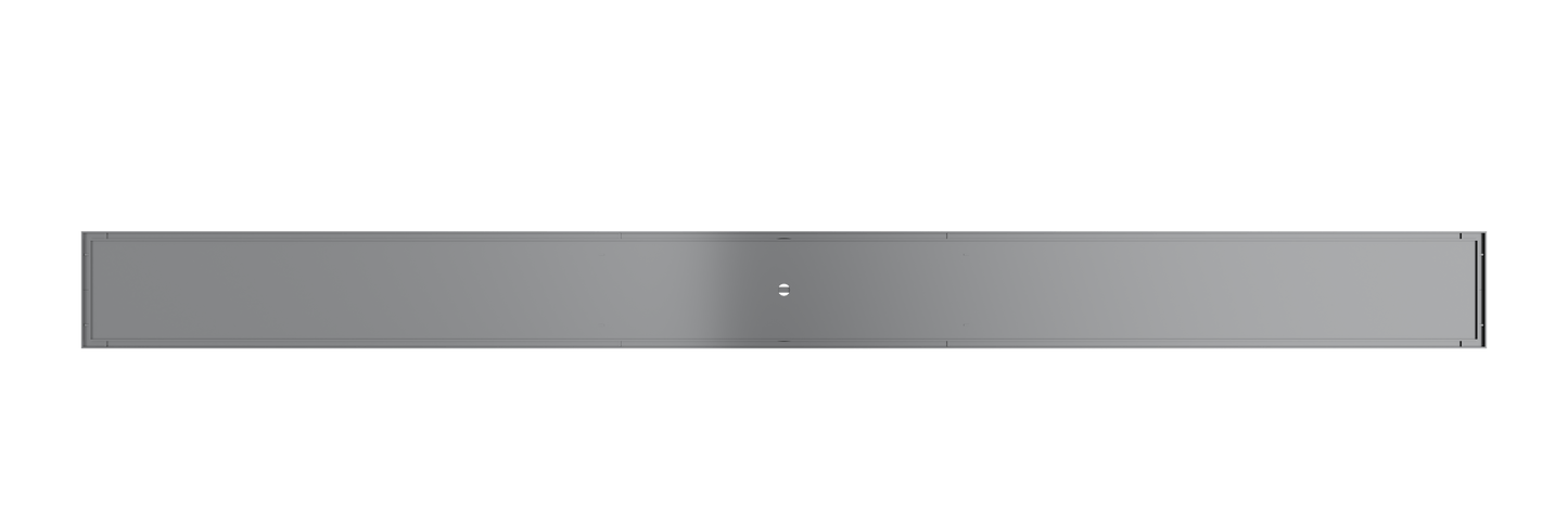 Ezyflow 1200mm Tile Insert Linear Waste DN89 - Gunmetal