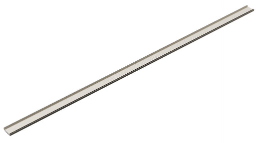 EzyFlow Series 24 Custom Size Tile Insert Per Linear Metre - Brushed Nickel