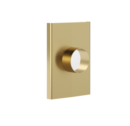 Ezyflow Series 24 50mm Outlet - Brushed Brass