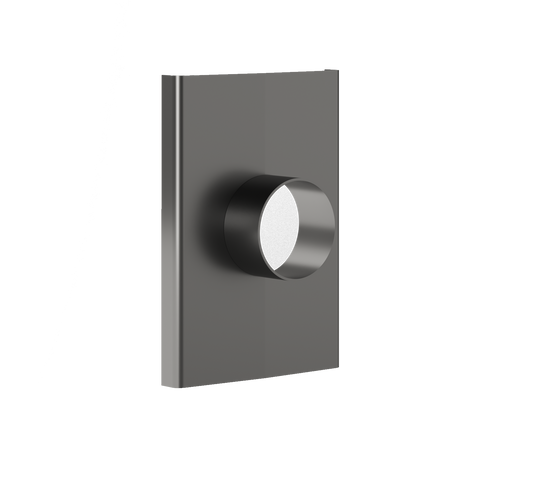 Ezyflow Series 24 50mm Outlet - Gunmetal
