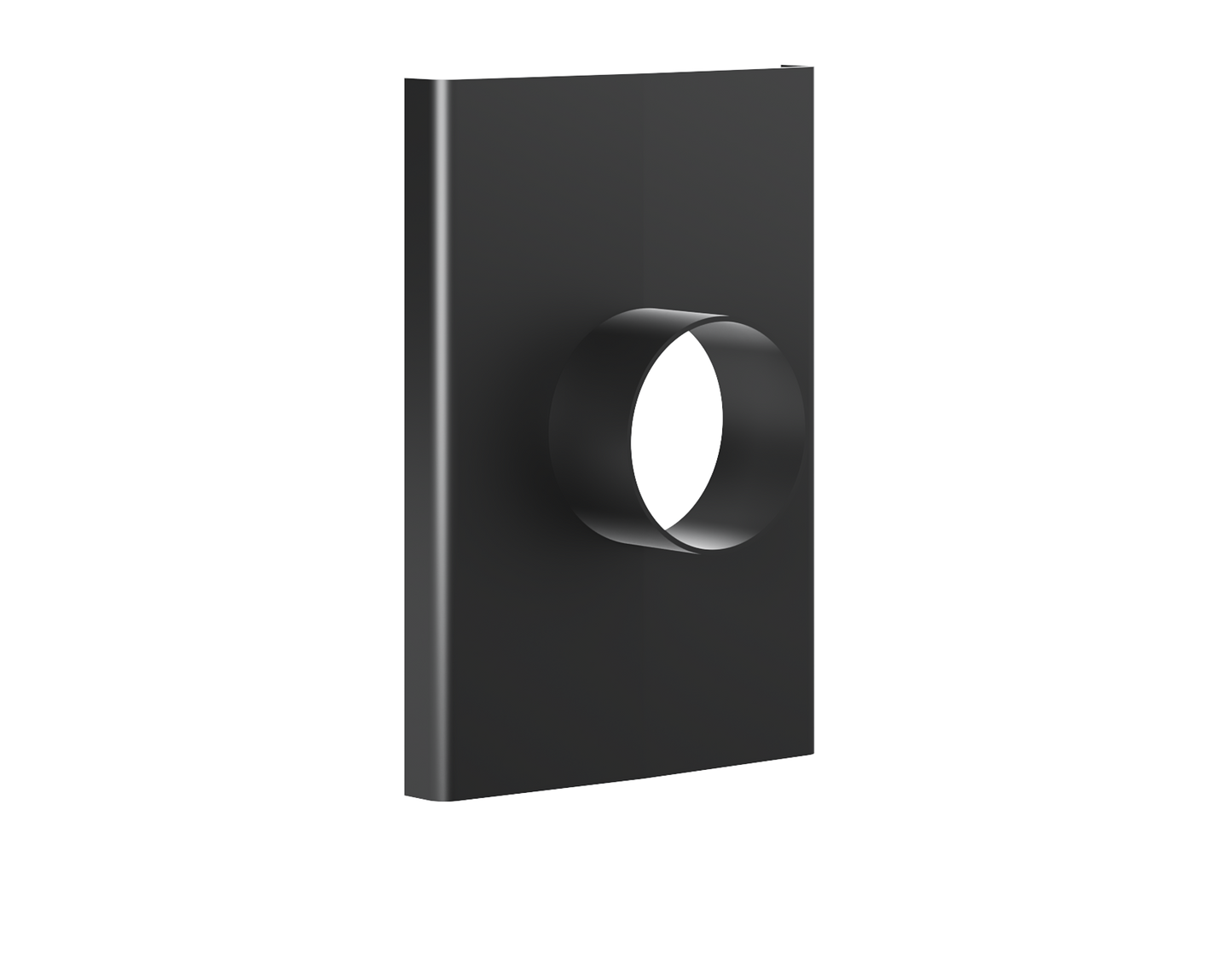 Ezyflow Series 24 50mm Outlet - Matte Black
