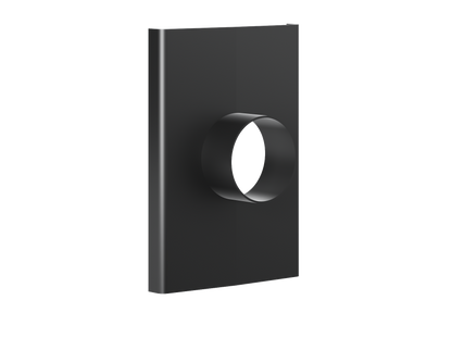 Ezyflow Series 24 50mm Outlet - Matte Black