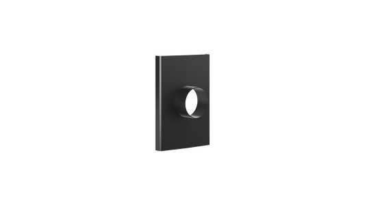 Ezyflow Series 24 50mm Outlet - Matte Black